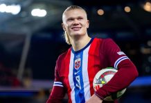 Haaland tỏa sáng ở tuyển Na Uy