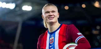 Haaland tỏa sáng ở tuyển Na Uy