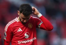 Bruno Fernandes có thể rời sân Old Trafford