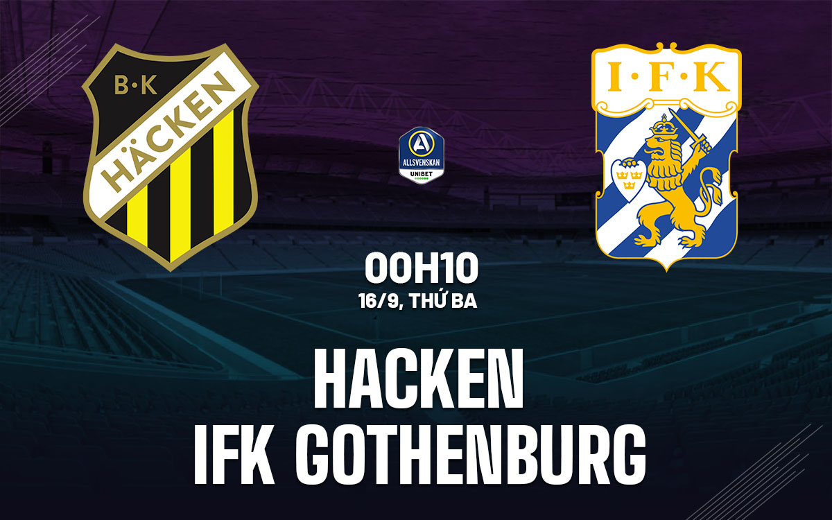 Nhận định bóng đá Hacken vs IFK Goteborg VĐQG Thụy Điển 2025