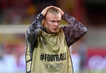 Haaland nổi giận khi Man City bị cầm hòa