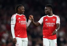 Arsenal là đội duy nhất toàn thắng tại Champions League