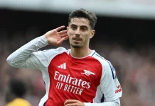 Arsenal lạc quan về khả năng hồi phục nhanh của Kai Havertz