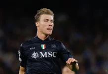 Hojlund bùng nổ trong màu áo Napoli