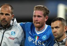 Kevin De Bruyne ghi bàn rồi lập tức chấn thương