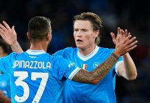 McTominay tiếp tục bùng bổ trong màu áo Napoli