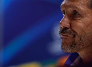 Diego Simeone thừa nhận Arsenal mạnh hơn Atletico