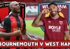 Soi kèo Bournemouth vs West Ham, 22h00 ngày 22/11