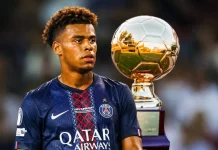 Desire Doue là chủ nhân của danh hiệu Golden Boy 2025