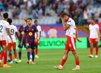 Michel không cứu nổi Girona