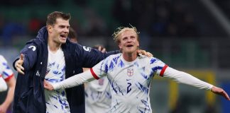 Na Uy thể hiện sức mạnh áp đảo