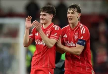 Nottingham bất bại 5 trận liên tiếp dưới thời tân HLV Sean Dyche