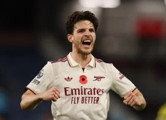 Declan Rice đang là cầu thủ rất quan trọng của Arsenal