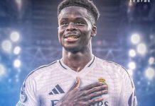 Saka nằm trong tầm ngắm của Real Madrid