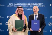 Saudi Arabia (SFD) ký thỏa thuận hợp tác với FIFA cam kết cung cấp 1 tỷ USD