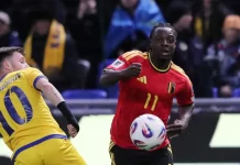 Tuyển Bỉ gây thất vọng trước đội hạng 115 thế giới