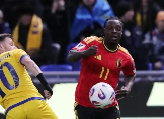 Tuyển Bỉ gây thất vọng trước đội hạng 115 thế giới