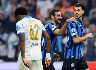 Atalanta giành 3 điểm rời xứ Lục lăng