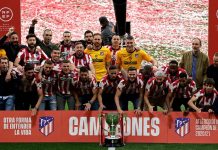 Atletico Madrid sắp đổi đời Atletico vô địch La Liga gần nhất vào năm 2021