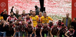 Atletico Madrid sắp đổi đời Atletico vô địch La Liga gần nhất vào năm 2021