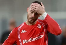 De Gea mắc lỗi khiến Fiorentina rơi chiến thắng