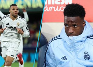 Vinicius đang phải nhường vị thế ngôi sao số 1 Real cho Mbappe Vinicius đang phải nhường vị thế ngôi sao số 1 Real cho Mbappe