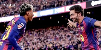 IQ vô cực của Lamine Yamal Yamal liên tục hành hạ các hậu vệ của Bilbao, nhảy múa giữa vòng vây đội khách và có hai đường kiến tạo