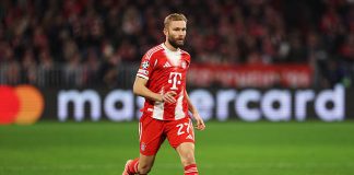 Vincent Kompany ca ngợi Konrad Laimer Konrad Laimer đang có phong độ cao.