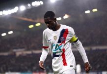Dembele bất mãn với thời lượng thi đấu hạn chế tại PSG