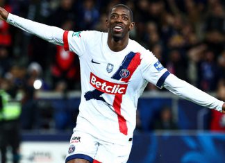 Dembele tỏa sáng giúp Paris Saint-Germain đi tiếp ở Coupe de France