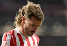 Griezmann liên tục thua khi đối đầu Barcelona