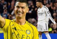 Mbappe ăn mừng giống Ronaldo