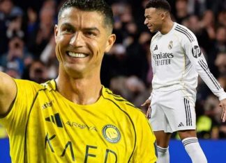 Mbappe ăn mừng giống Ronaldo