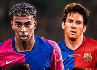 Messi cũng khởi nghiệp ở vị trí chạy cánh phải như Yamal