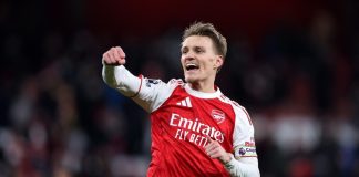 Odegaard vừa có hai màn trình diễn xuất sắc