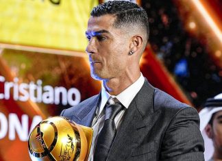 Ronaldo được xướng tên ở hạng mục Cầu thủ hay nhất Trung Đông