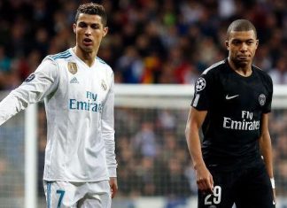 Kỷ lục 59 bàn của Ronaldo đã nằm trong tầm với của Mbappe