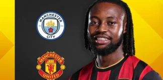 Hai đội bóng thành Manchester khao khát có Semenyo