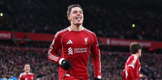 Florian Wirtz đã có bàn thắng tại Premier League.