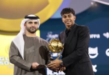 Yamal được vinh danh tại Globe Soccer Awards
