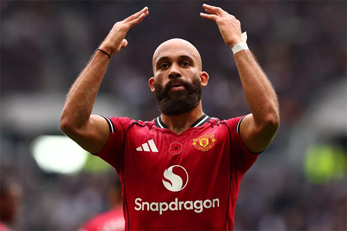 Mbeumo trong màu áo MU