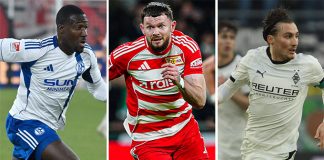 Không cầu thủ nào lọt vào Top 4 chạy nhanh nhất Bundesliga Không cầu thủ Bundesliga nào lọt vào Top 4 chạy nhanh nhất tại các giải đấu chuyên nghiệp Đức