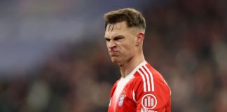 Kimmich bị đau và khó lòng góp mặt ở trận Heidenheim Kimmich bị đau và khó lòng góp mặt ở trận Heidenheim