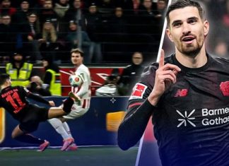 Martin Terrier vừa có bàn thắng đẹp mắt Martin Terrier vừa có bàn thắng đẹp mắt