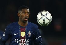 Dembele trải qua trận đấu đáng quên