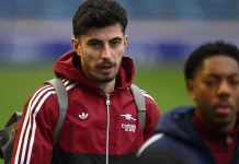 Kai Havertz chật vật với chấn thương.