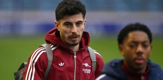 Kai Havertz chật vật với chấn thương.