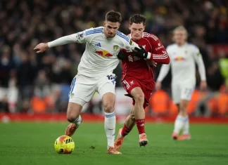 Liverpool chỉ có được kết quả hoà trước Leeds