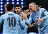 Man City đứng thứ 8 chung cuộc ở vòng phân hạng.