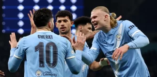 Man City đứng thứ 8 chung cuộc ở vòng phân hạng.